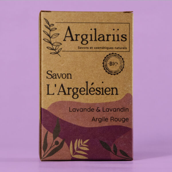 Savon naturel à la lavande et lavandin