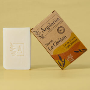 Savon bio avec emballage en carton naturel