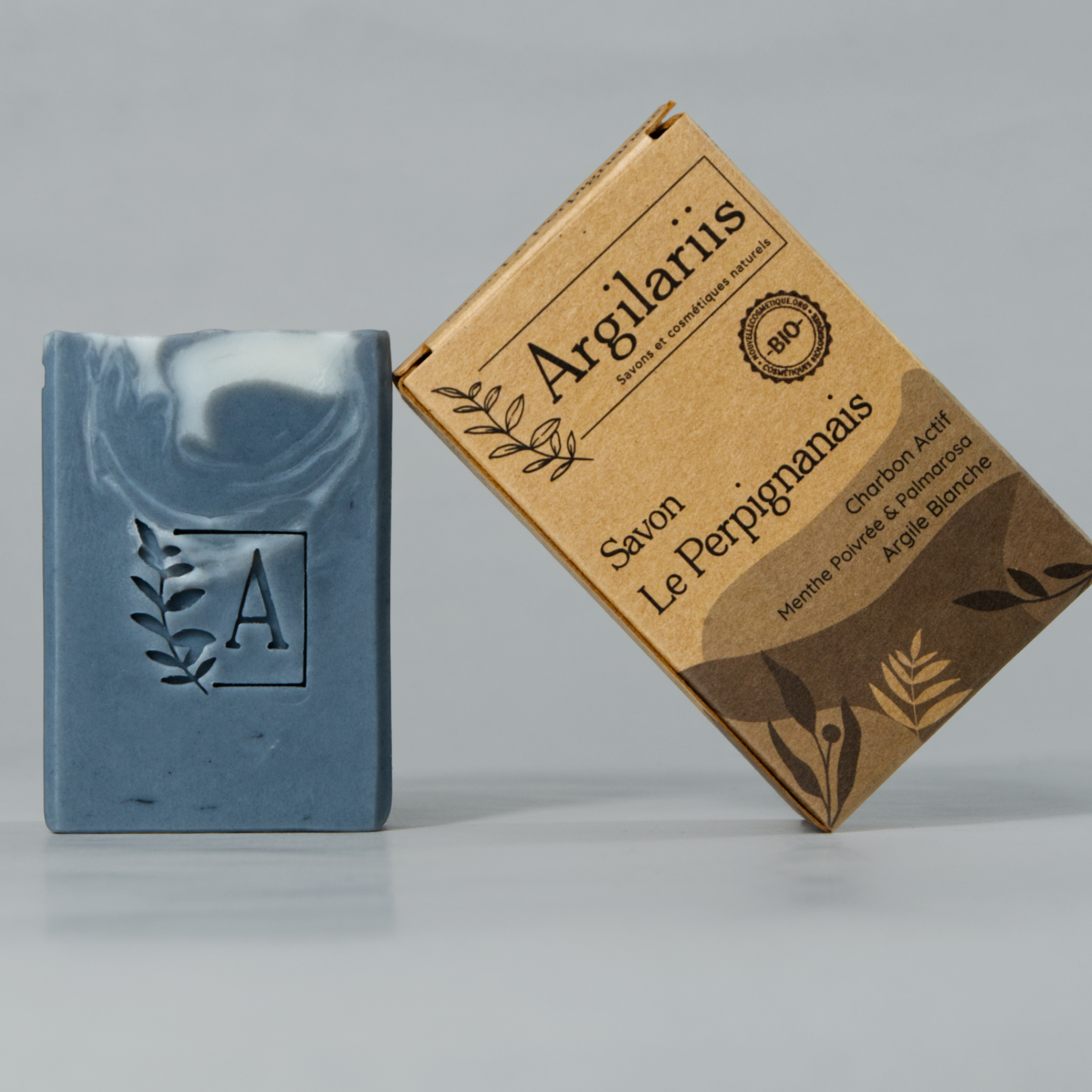 Savon artisanal Le Perpignanais avec emballage