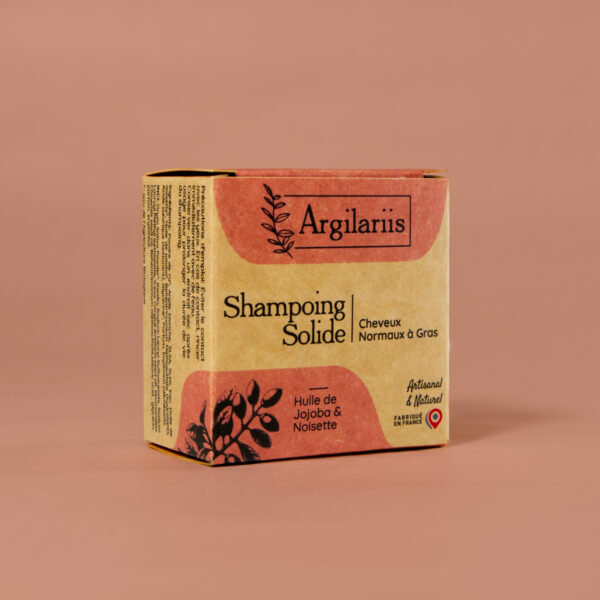 Shampoing solide pour cheveux normaux à gras